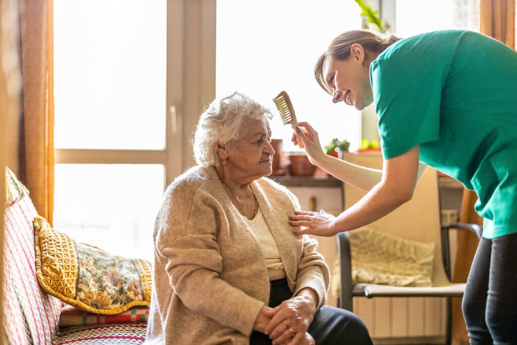 Personal Care at Home: Senior Grooming Support Pikesville, MD