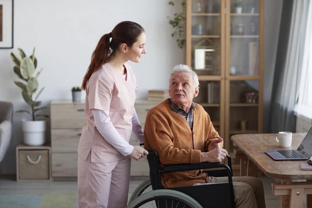 Personal care at home services helps seniors with daily activities and assistance.