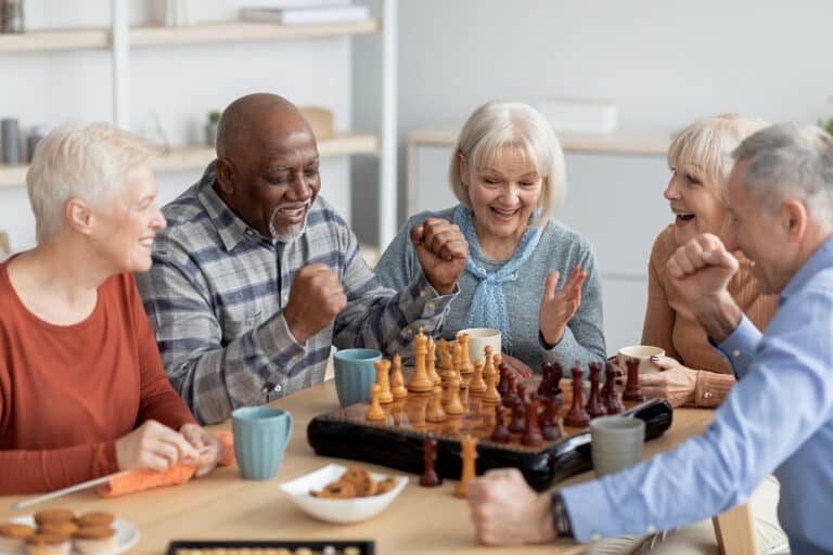 Companion care can help seniors find activities to meet and interact with other seniors.