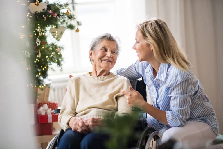 Christmas is a time for seniors to reflect and celebrate.