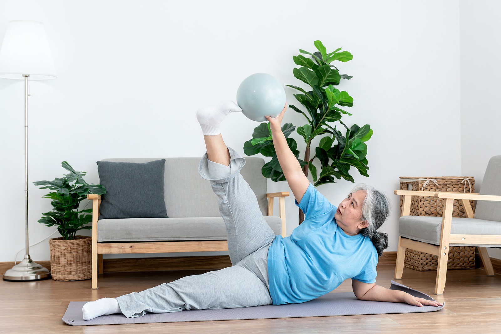 Minimizing Fall Risk with Leg and Core Exercises