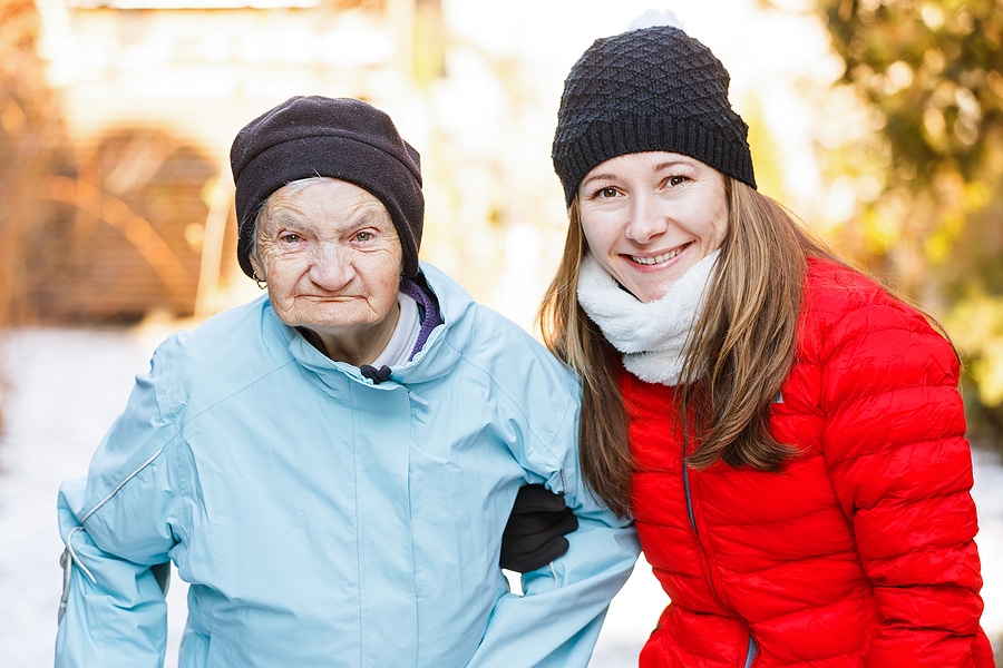 Companion care keeps seniors connected and uplifted in winter