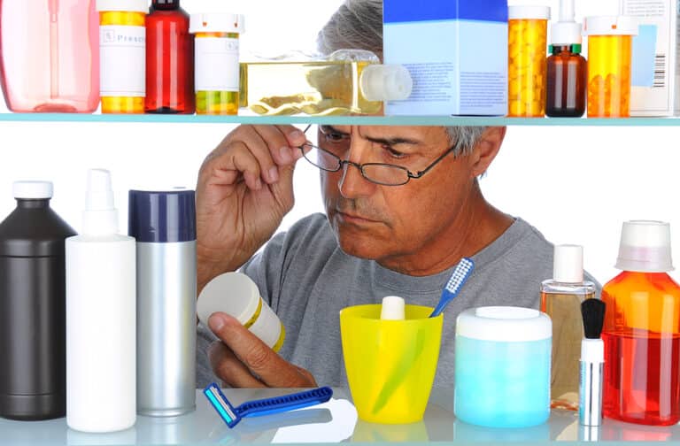 In-home care helps seniors with low vision take medications safely and correctly